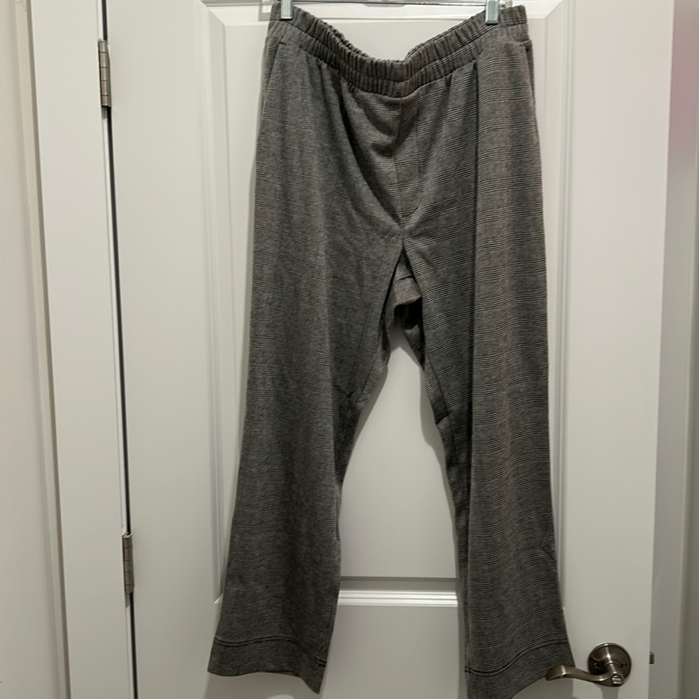 Plaid leggings